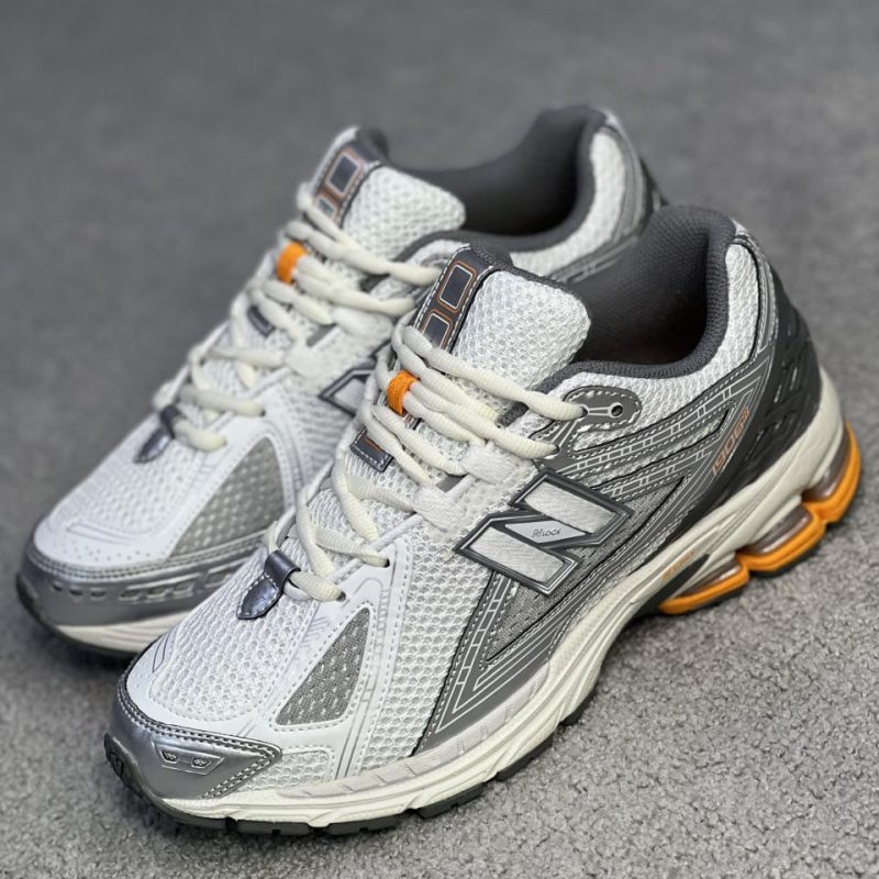کتونی نیو بالانس 1906R سفید طوسی (New Balance 1906R White Grey)