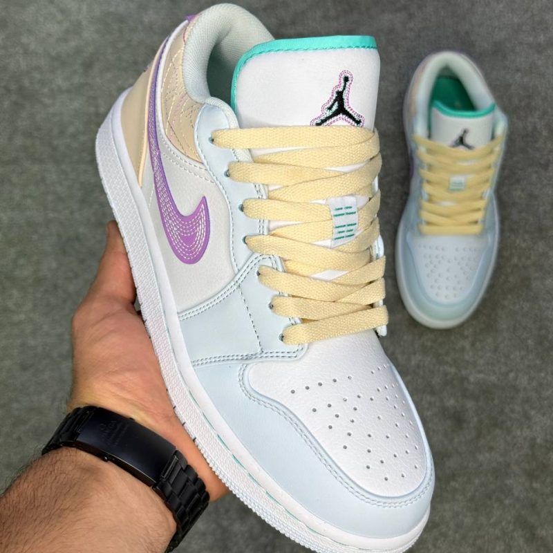 کتونی جردن نایکی لو سفید | Nike Air Jordan 1 Low White