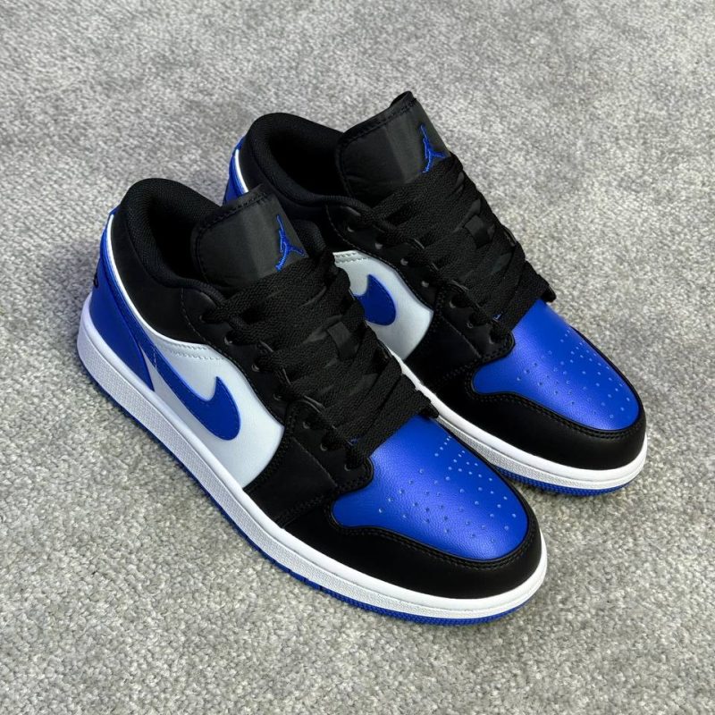کتونی جردن لو آبی مشکی | Jordan 1 Low Blue Black