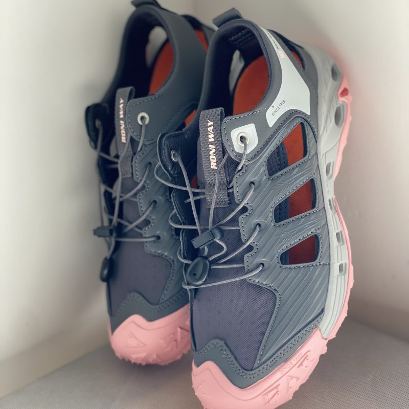 صندل اسپرت آی رانر طوسی صورتی | I_Runner Sport Sandal Gray Pink